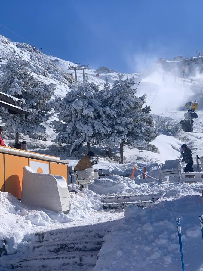 Fantastic Brand New Appartment In Best Location Just Few Steps From The Ski Slope! Private Parking เซียร์ราเนบาดา ภายนอก รูปภาพ